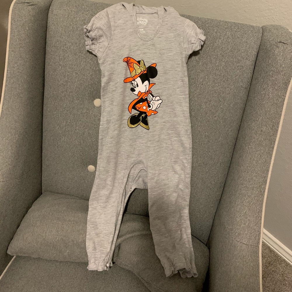 Halloween Minnie Mouse Onsie